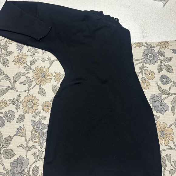 NBD One Shoulder Black Mini Dress - Picture 1 of 1